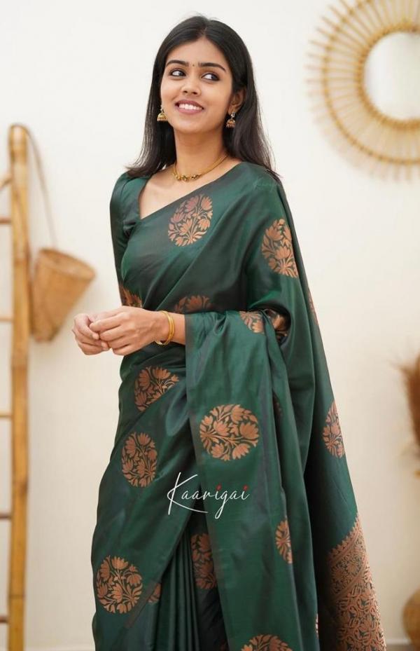 Soft Lichi 4064 Fancy Wear Silk Saree Collection